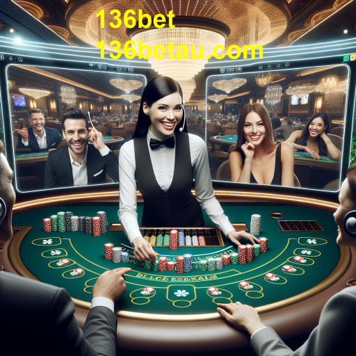 Experiência Imersiva de Jogos Ao Vivo no 136bet